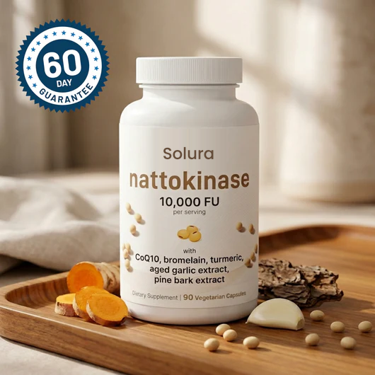 Solura Nattokinase 10,000 FU — Circulation & Energy
