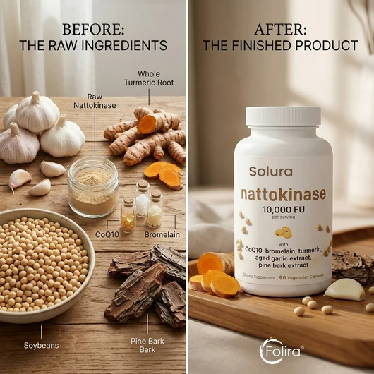 Solura Nattokinase 10,000 FU — Circulation & Energy